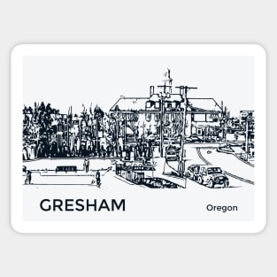 Gresham Oregon Sticker